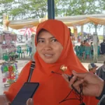 Anggota DPRD Kabupaten Sukabumi Leni Liawati.