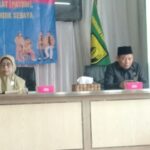 MUHAMMAD Sodikin bersama Ketua P2TP2A Kabupaten Sukabumi, Yani Marwan. Foto : Ist